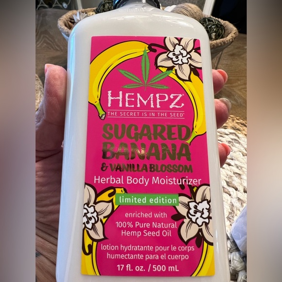 Hempz Bath & Body Hempz Sugared Banana Body Lotion With Free Mini